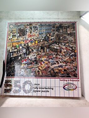 Cerco 550 piece puzzle Batting A Thousand, Jigsaw Puzzle 1989
